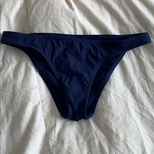 NWOT Navy blue swim bottoms